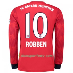 Koszulka Bayern Monachium Robben 10 Domowe Koszulki Piłkarskie 2018-2019 Długi Rękaw